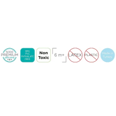 Babero de Silicona Flex Bib - Celeste - comprar online