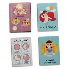 Juego De Cartas Con Libro De Actividades: Mi Rutina y La Hora en internet