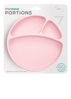 Plato De Silicona Antideslizante - Rosa en internet