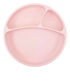 Plato De Silicona Antideslizante - Rosa - comprar online