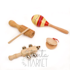 Kit Instrumentos Musicales - 4 Unidades en internet