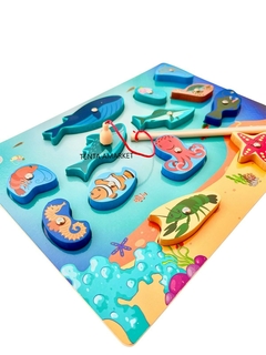 Juego de Pesca magnético - Animales del océano - comprar online
