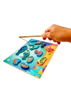Imagen de Juego de Pesca magnético - Animales del océano