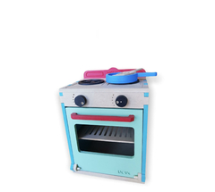 Cocina con Horno + Espátula, Sarten y Huevo Frito en internet