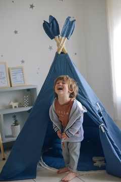 Carpita Tipi + Playmat - Azul Acero - comprar online