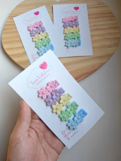 Cartelinha HairClips Baby Florzinhas - comprar online