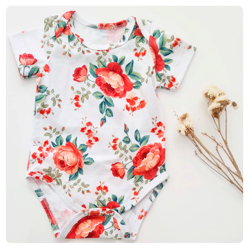 Body Manga Corta - Magnolia