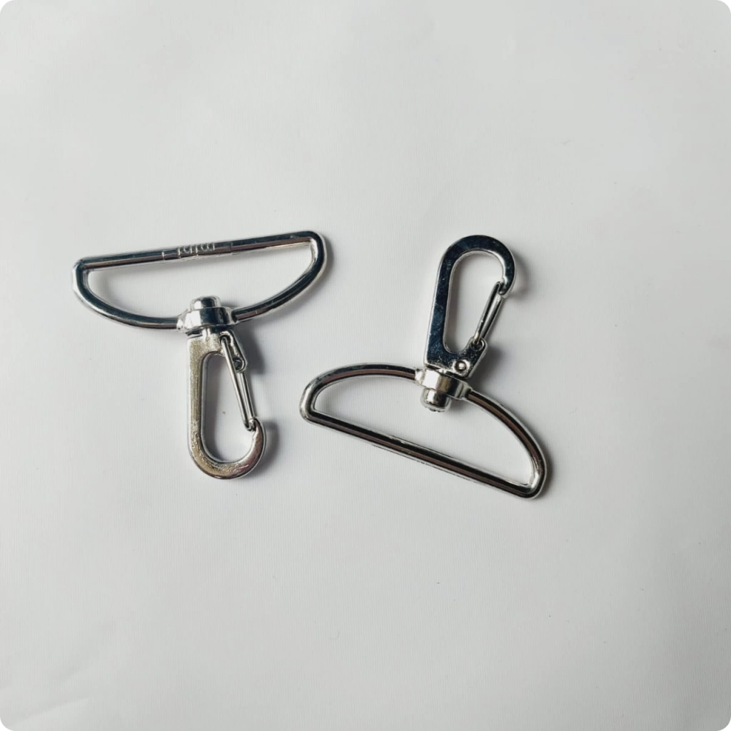 MOSQUETONES DE METAL - PASE 40 X 2 UNIDADES