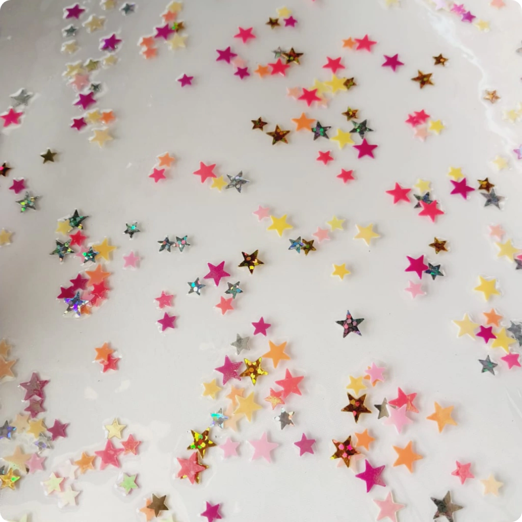 CRISTAL CON ESTRELLAS