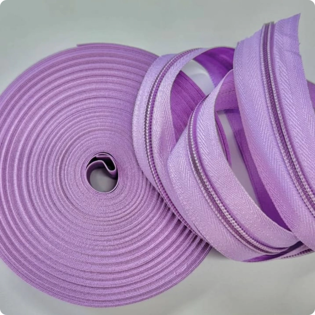 CIERRE LILA Nro 5 X 5 METROS