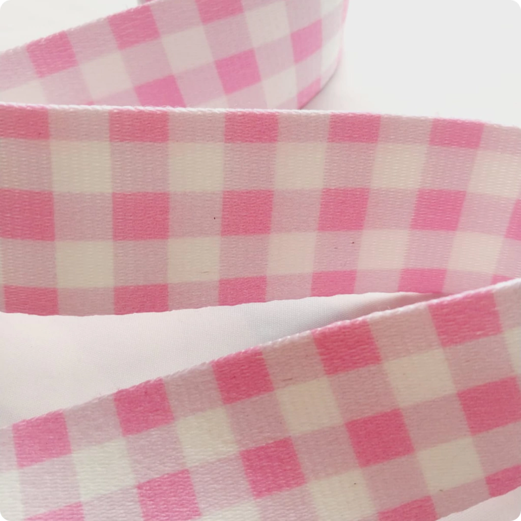 CINTA SUBLIMADA CUADRILLE ROSA X METRO