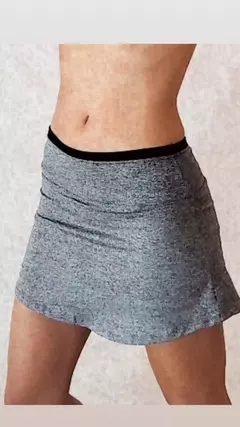 Pollera Classic Gris - comprar online