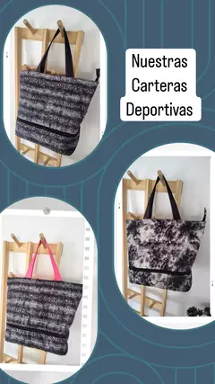 Bolso Deportivo Batik Negro en internet
