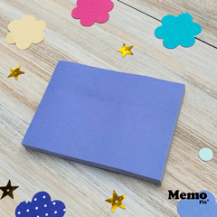 Notas Adhesivas MemoFix L Pastel 100x74mm x 80 hojas x 4 Unidades - MemoFix