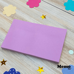 Imagen de Notas Adhesivas MemoFix XL Pastel 123x74mm x 80 hojas x 4 Unidades