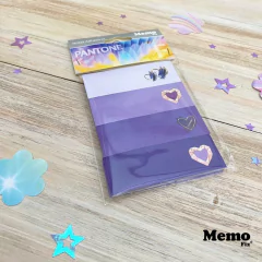 Notas Adhesivas MemoFix Pantone Violeta Edición Love Tamaño F pack x 4 blocks x 50 hojas en internet