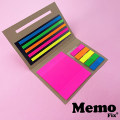 Notas Adhesivas Transparentes + Resaltadores - Banderitas