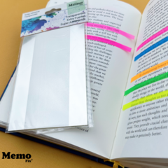 Notas Adhesivas Transparente MemoFix Cristal 90x135mm Codigo 806 x 25 Hojas - comprar online
