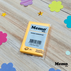 Notas Adhesivas MemoFix S Neon 50x75mm x80 hojas x 5 unidades - tienda online