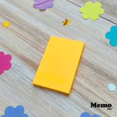 Notas Adhesivas MemoFix S Neon 50x75mm x80 hojas x 5 unidades - MemoFix
