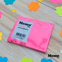 Notas Adhesivas MemoFix L Neon 100x75mm x80 hojas x 5 unidades - tienda online
