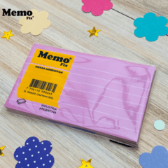 Memo XL Rayado 123x74mm x80 hojas x 4 Unidades - tienda online