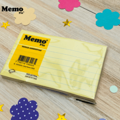 Memo XL Rayado 123x74mm x80 hojas x 4 Unidades - MemoFix
