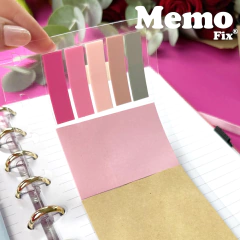 Set de Notas Adhesivas MemoFix con Banderitas para Cuadernos Inteligentes