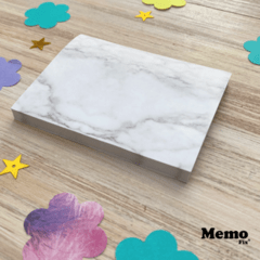 Memo L Linea Estaciones Marmol 100x74mm x 80 hojas en internet