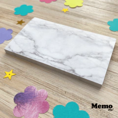 Memo XL Linea Estaciones Marmol 125x74mm x 80 hojas - comprar online