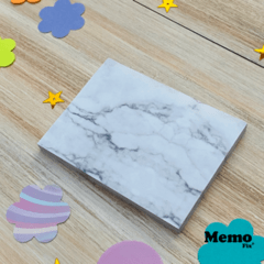Memo L Linea Estaciones Marmol 100x74mm x 80 hojas - comprar online