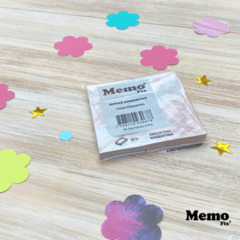 Notas Adhesivas MemoFix M Linea Estaciones Piedra 74x74mm x 80 hojas - comprar online