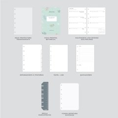 Filofax Organizador Personal Botanical Mint EVERY YEAR - tienda online