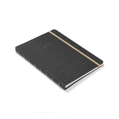 Cuaderno A5 Moonlight Black Filofax - comprar online