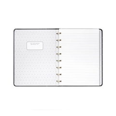 Cuaderno A5 Moonlight Black Filofax en internet