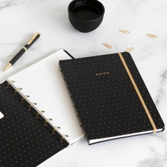 Imagen de Cuaderno A5 Moonlight Black Filofax