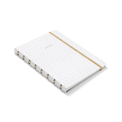 Cuaderno A5 Moonlight White Filofax - comprar online