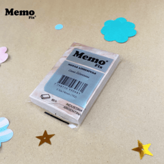 Memo S Linea Estaciones Piedra 50x74mm x 80 hojas
