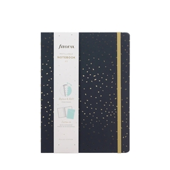 Cuaderno A5 Confetti Black Filofax - MemoFix