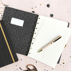 Cuaderno A5 Confetti Black Filofax