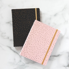 Cuaderno A5 Confetti Black Filofax - comprar online