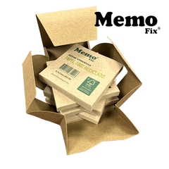 EcoBox 6 Notas Adhesivas Papel 100% Reciclado Certificación FSC tamaño M 74x74mm - comprar online