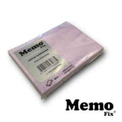 Memo L Linea Estaciones Mármol Lila 100x74mm x 80 hojas