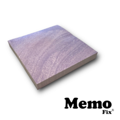 MemoFix M Notas Adhesivas Linea Estaciones Mármol Lila 74x74mm x 80 hojas - comprar online