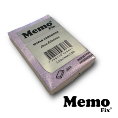 MemoFix S Notas Adhesivas Linea Estaciones Mármol Lila Memo S 50x74mm x 80 hojas