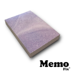 MemoFix S Notas Adhesivas Linea Estaciones Mármol Lila Memo S 50x74mm x 80 hojas - comprar online