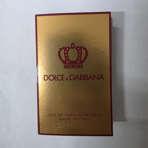 Amostra Oficial Q INTENSE Eau de Parfum Dolce & Gabanna 1,5 ml - comprar online