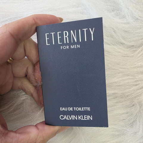 Amostra Oficial Eternity For Men Eau de Toilette Calvin Klein 1.2ml - comprar online