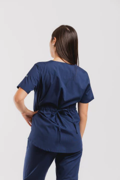Chaqueta azul premium