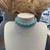 Colar chocker turquesa